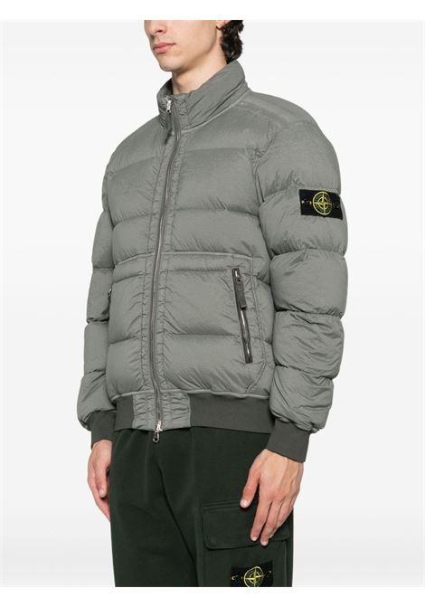 bomber quilted zip-gront uomo cemento STONE ISLAND | K2S15 4100039 S0028V006B